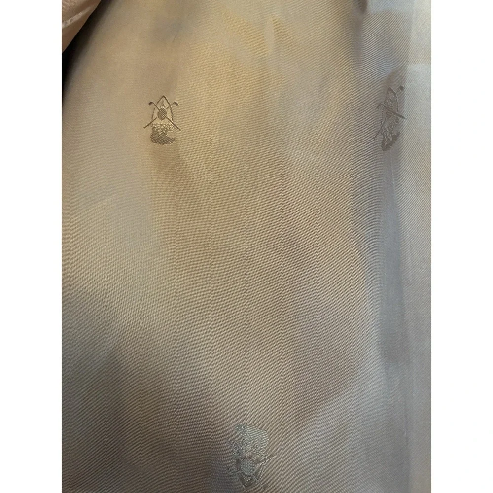 Jack Nicklaus Golden Bear‎ Hart Schaffner Marx Beige Blazer Mens half lined